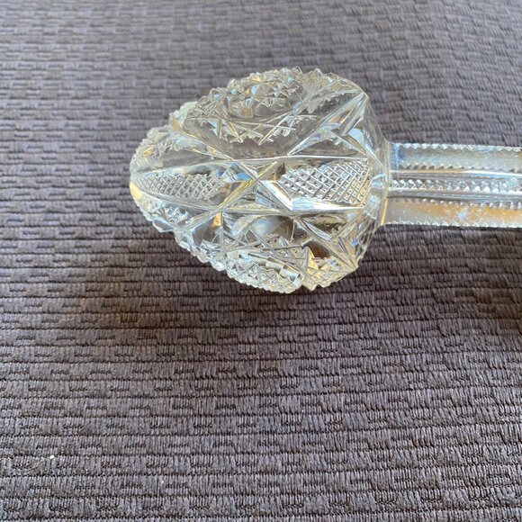 Antique Knife Rest, cut glass - Picture 3 of 6